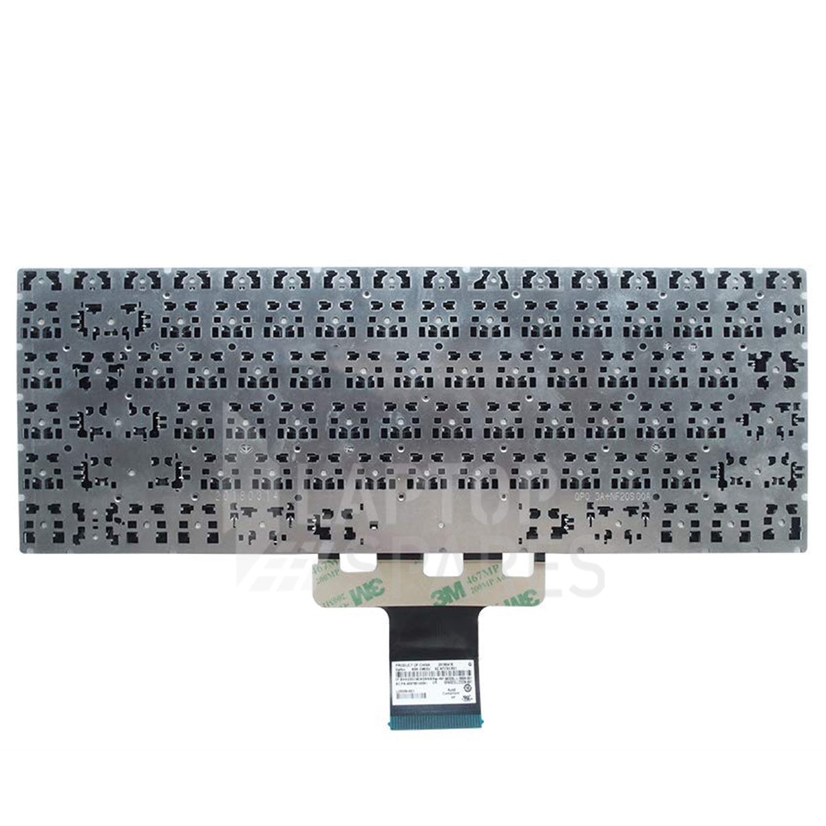 Tastiera US Bianca Per HP Chromebook 14-ak041dx 14-ak040wm 14-ak000nd Senza Telaio - Foto 5
