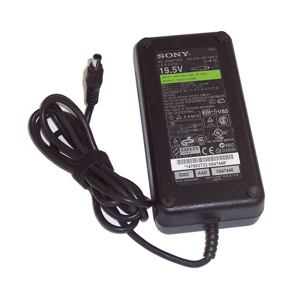 Sony 120W 19.5V 6.15A 6.5*4.4mm Laptop AC Adapter Charger - Laptop Spares