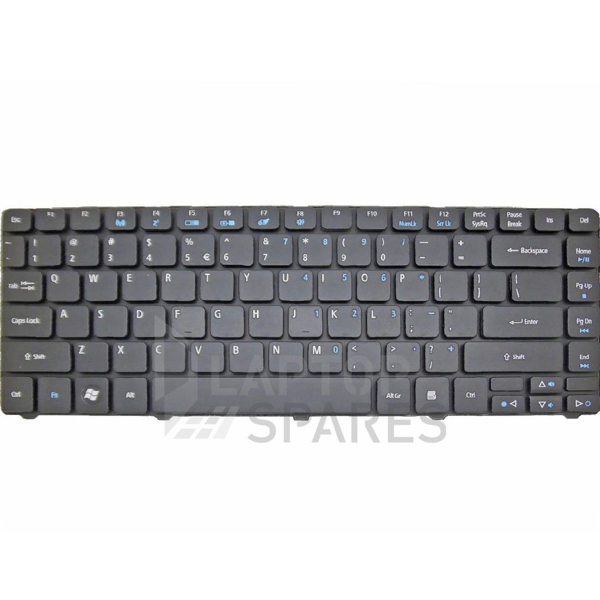 Bouton De Clavier De Remplacement Pour Acer Aspire 7741ZG, 7552G - AZERTY Noir