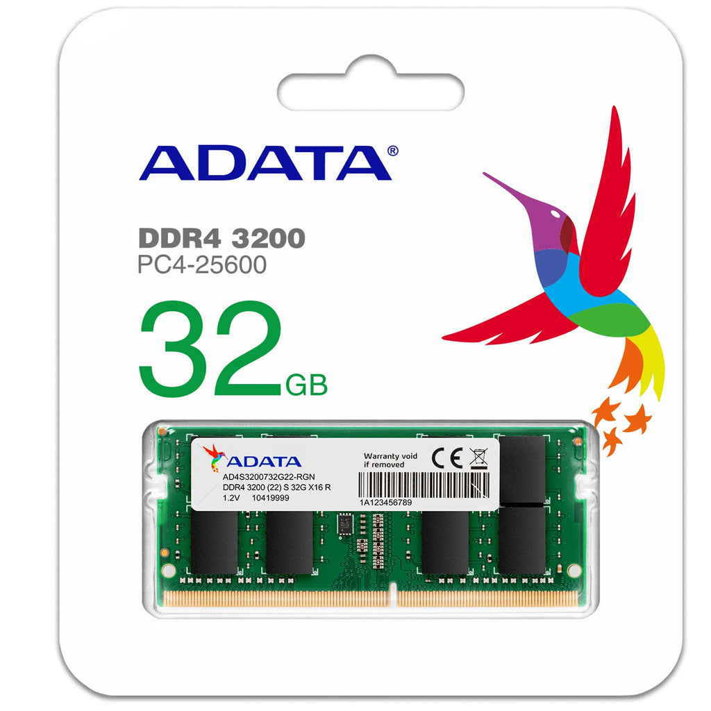ADATA 32GB DDR4 3200MHz SO-DIMM LAPTOP RAM - Laptop Spares