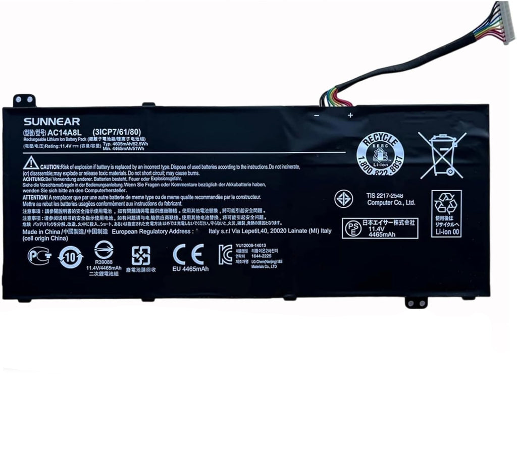 ACER Aspire V15 Nitro VN7-571 Battery - Laptop Spares