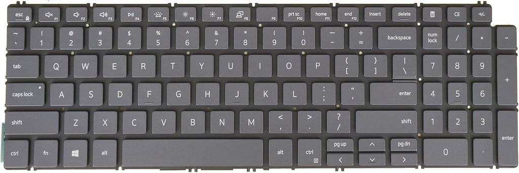 Dell Inspiron 7500 2in1, 7506 Backlight US Keyboard - Laptop Spares