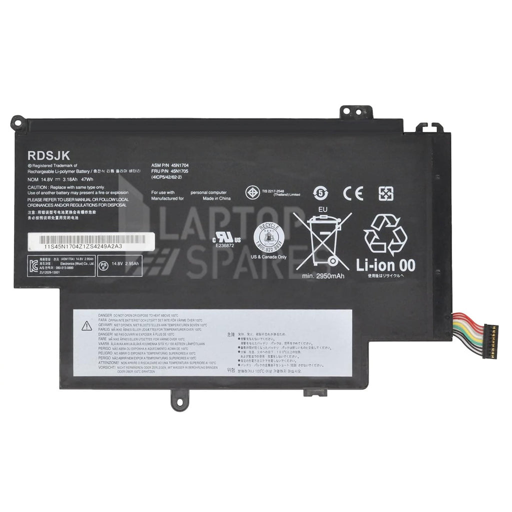 Lenovo ThinkPad YOGA 12 20DL007BGE 47Wh Internal Battery - Laptop Spares