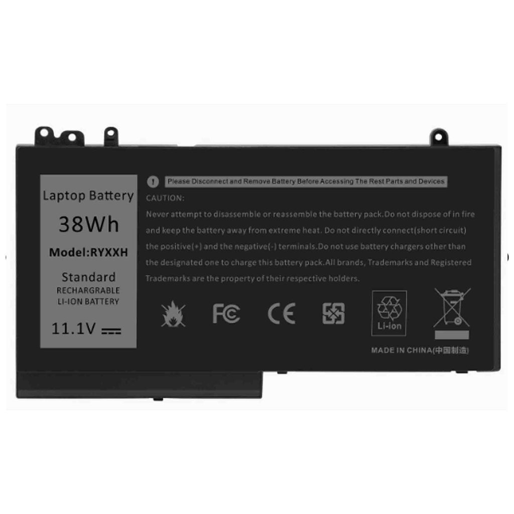 Dell Latitude E5250 RYXXH 38Wh Laptop Battery - Laptop Spares