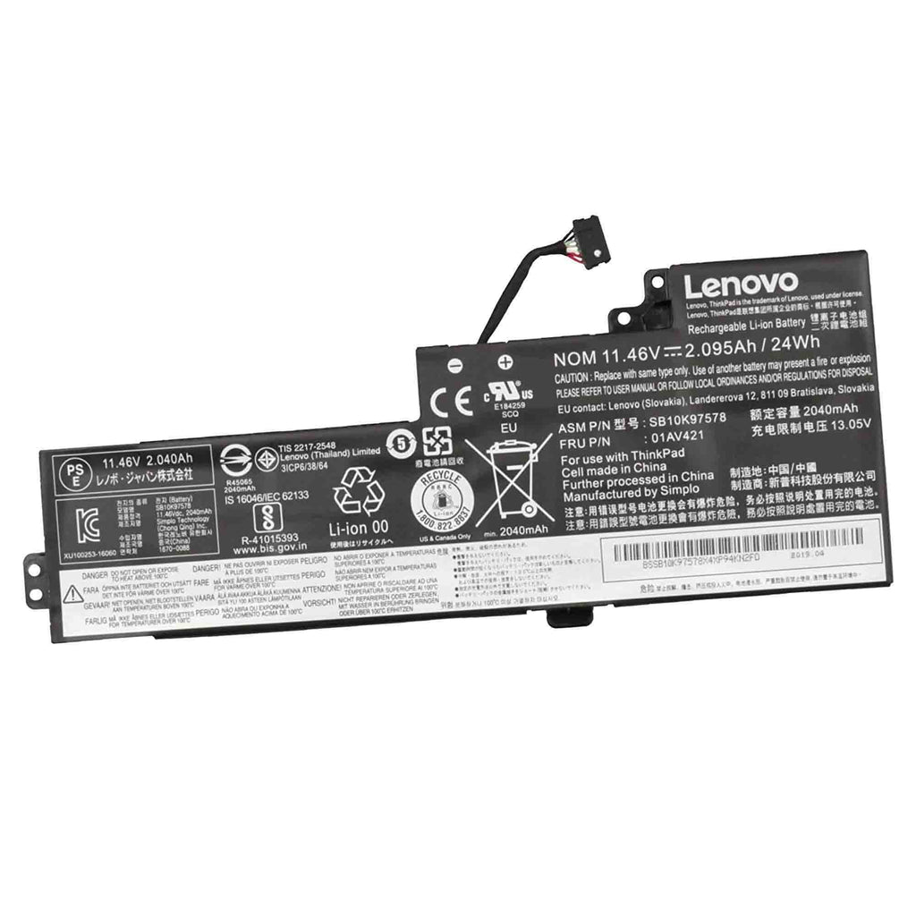 Lenovo Thinkpad T470-20JN 24Wh Internal Battery