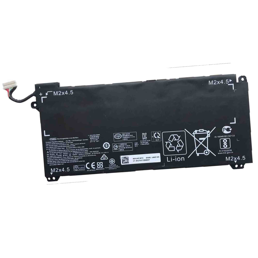 HP Omen 15-DH1054NR PG06XL 69Wh Battery - Laptop Spares