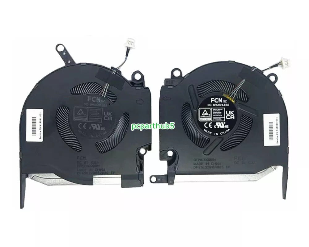 HP Omen 16-K 16-N 16-K0013DX 16-K0023DX 16-N0023DX CPU / GPU Cooling Fan - Laptop Spares