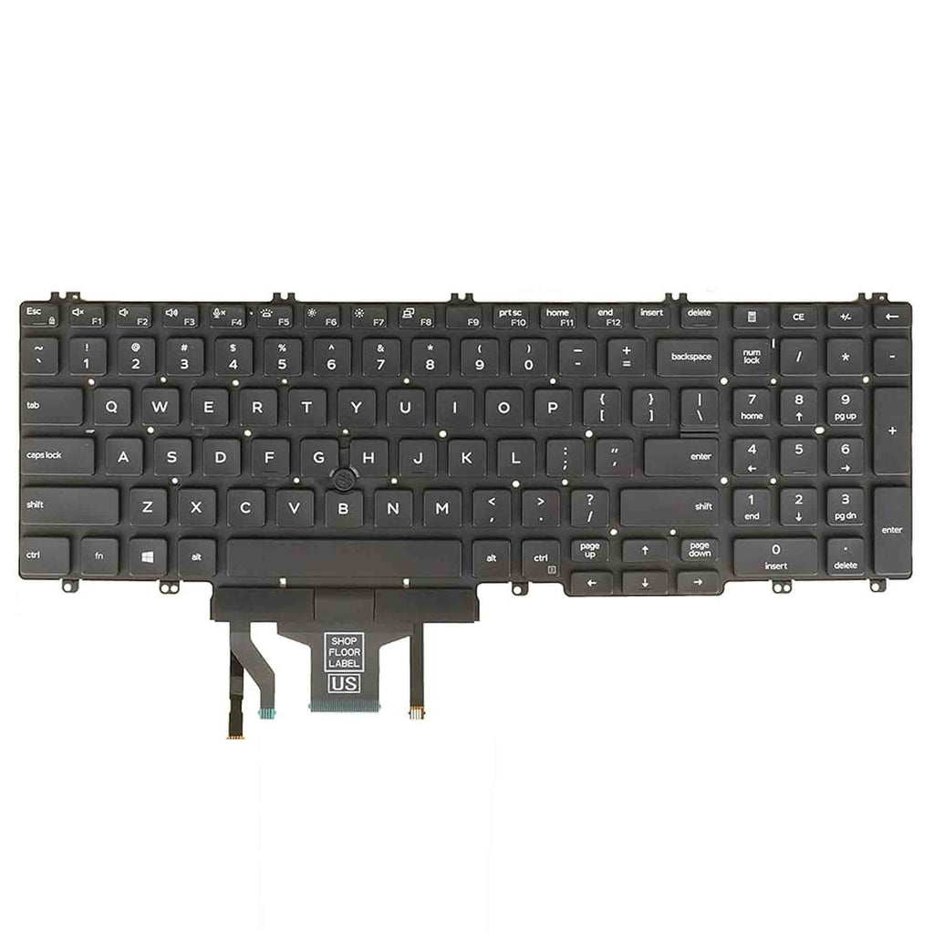 Dell Precision 3550 Laptop Backlit Keyboard