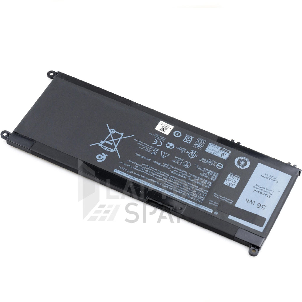 Dell Inspiron 17 7778 56Wh 4 Cell Internal Battery - Laptop Spares