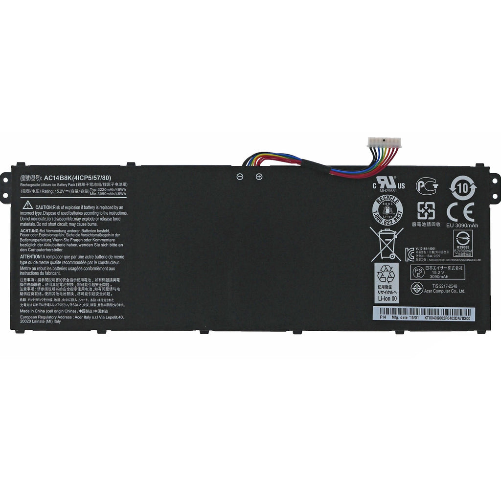 Acer Aspire 3 A315-51-380T 2200mAh 4 Cell Battery - Laptop Spares