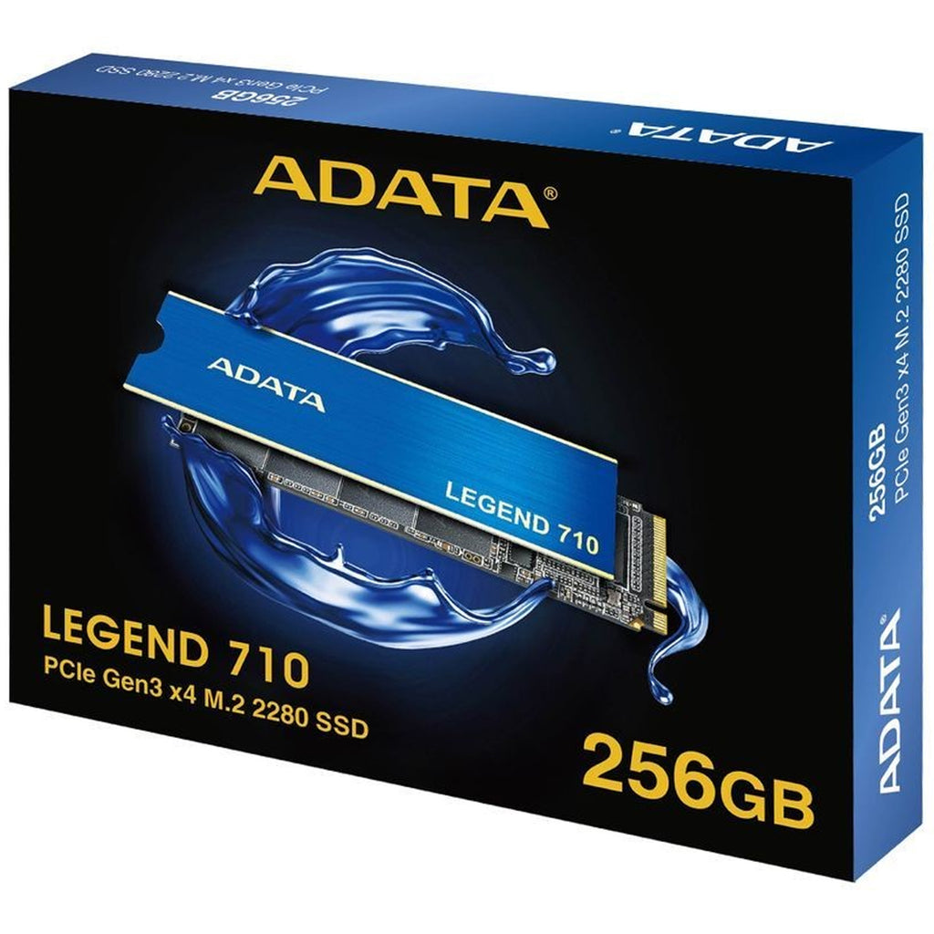 ADATA LEGEND 710 256GB PCIe Gen3x4 SSD Hard Drive M.2 2280 Card - Laptop Spares