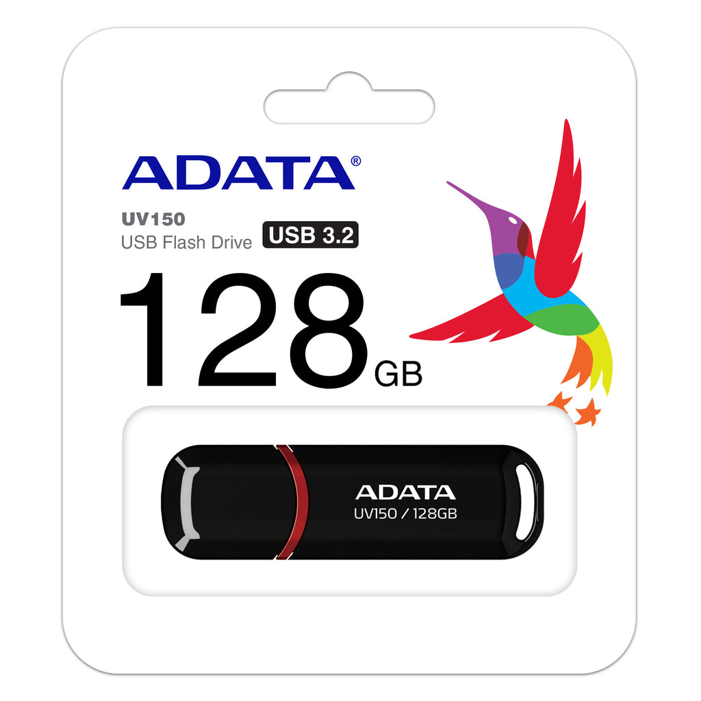 Adata UV150 128GB USB Flash Drive 3.2 - Laptop Spares