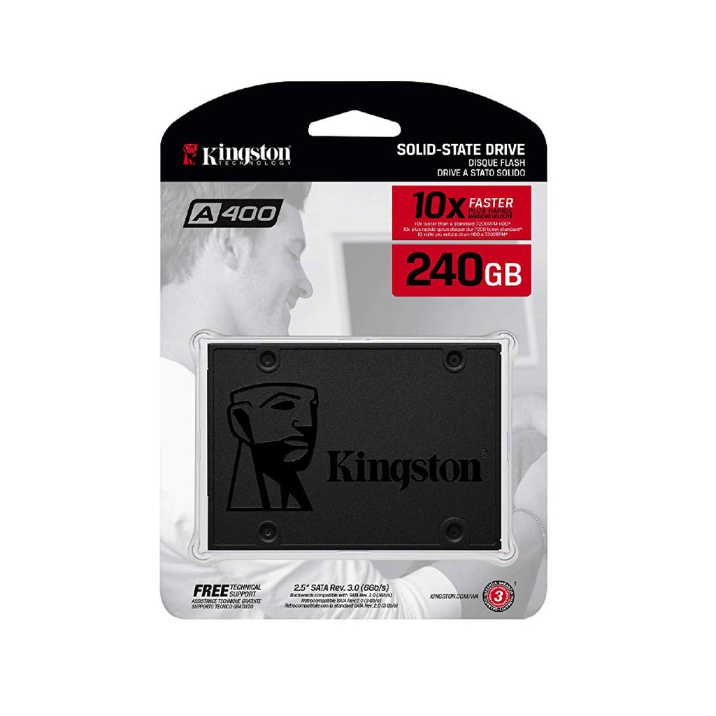Kingston A400 240GB 2.5" SATA III Solid State Drive - Laptop Spares