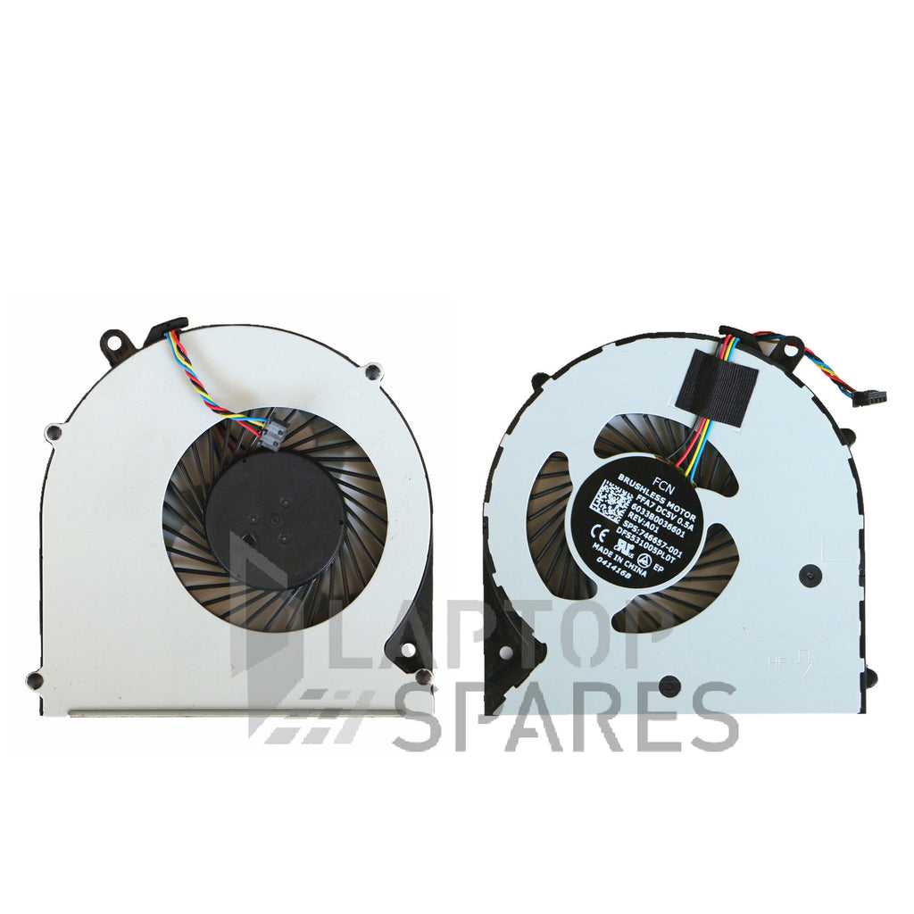 HP 746657-001 6033B0036601 KSB0805HB DJ73 Laptop CPU Cooling Fan - Laptop Spares