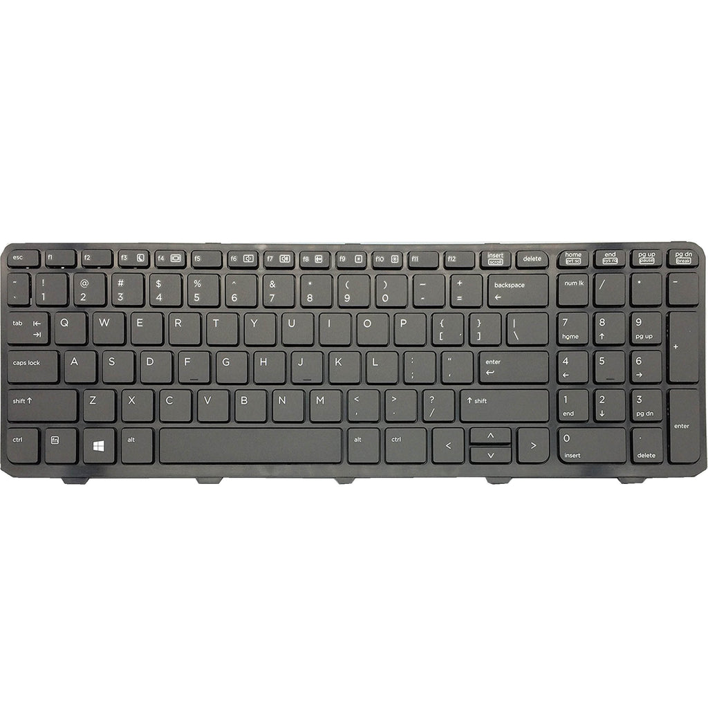 HP ProBook 470 G0 470 G1 470 G2 768787 001 with Frame Laptop Keyboard - Laptop Spares