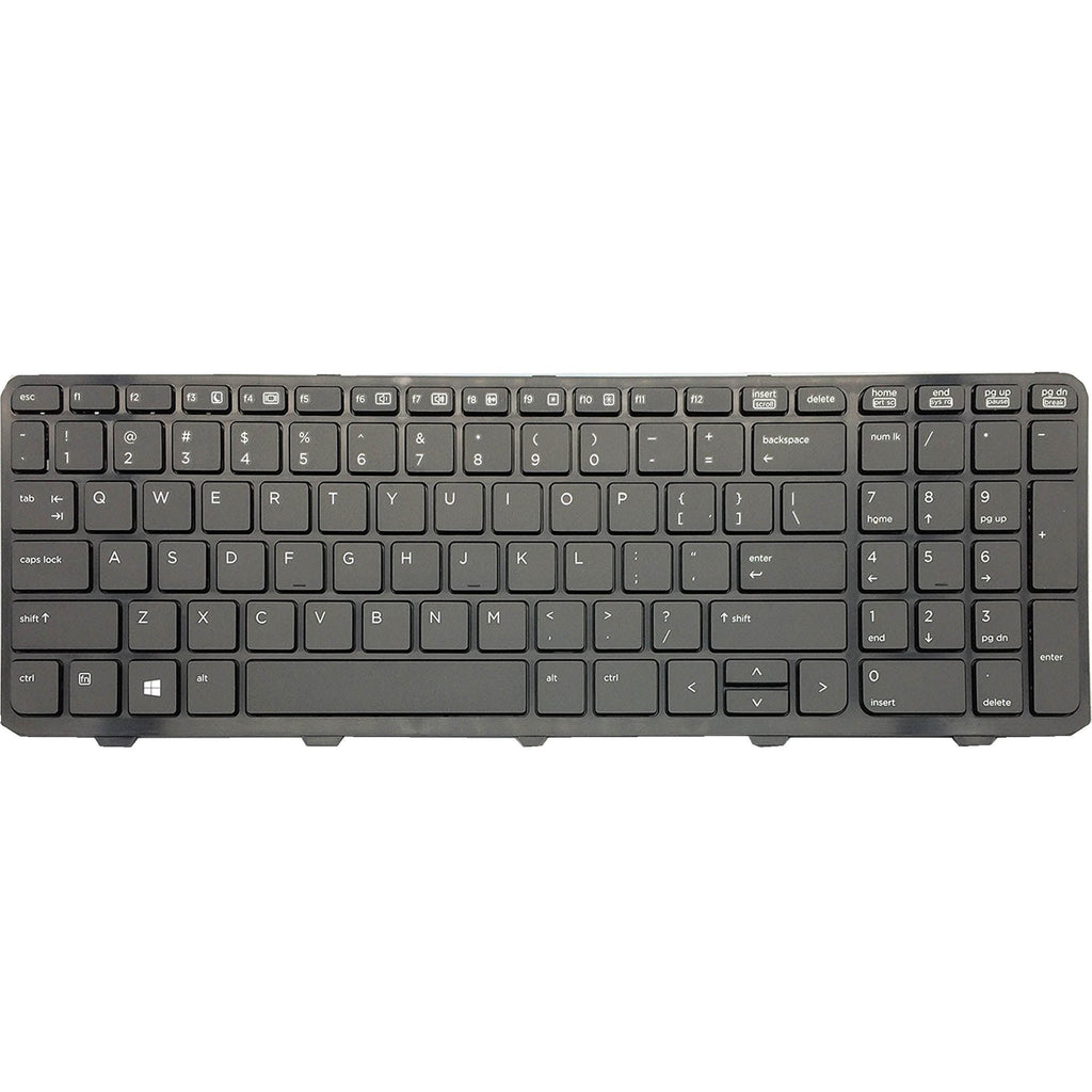 HP ProBook 450 G0 450 G1 450 G2 450 G3 450 G4 768787 001 with Frame Laptop Keyboard - Laptop Spares