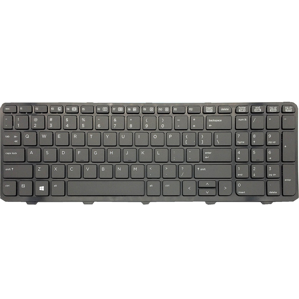HP ProBook 450 G0 450 G1 450 G2 450 G3 450 G4 768787 001 with Frame Laptop Keyboard - Laptop Spares