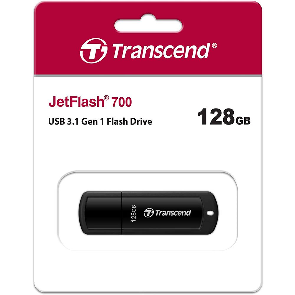 Transcend 128GB JetFlash 700 USB 3.1 Gen 1 Flash Drive - Laptop Spares