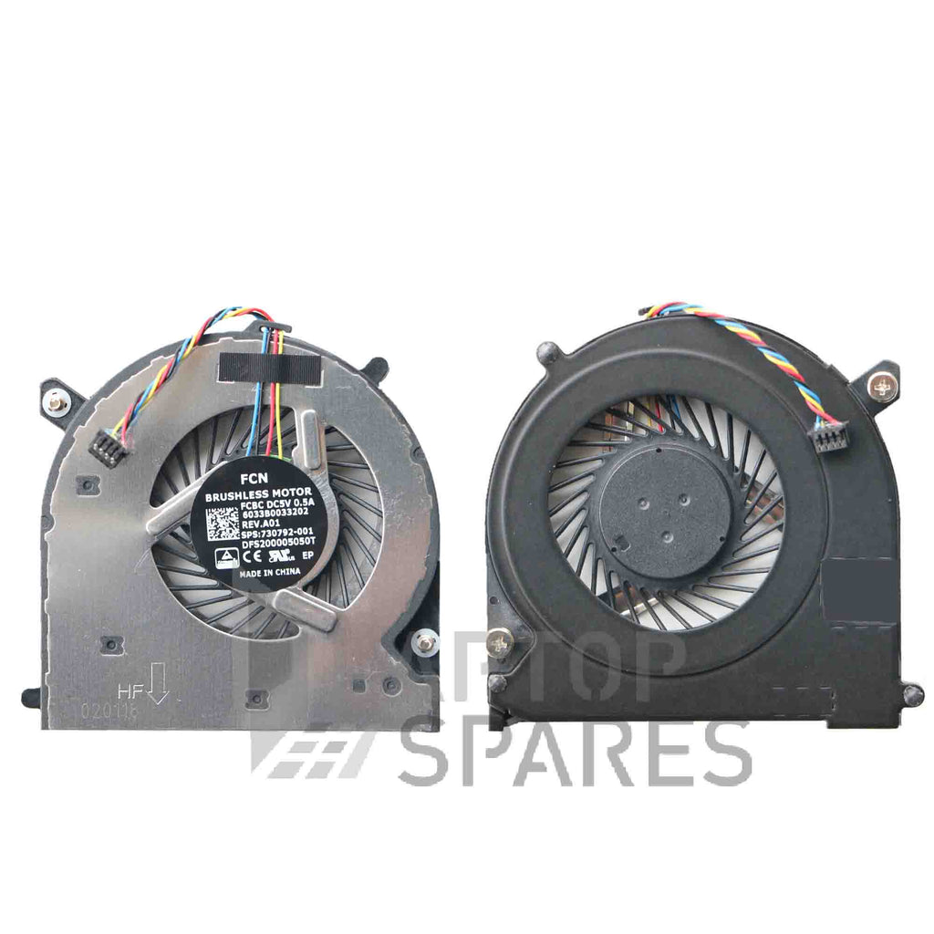 HP Elitebook 740 G1 840 G1 850 G1 Laptop CPU Cooling Fan - Laptop Spares