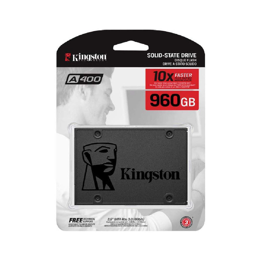 Kingston A400 960GB 2.5" SATA III Solid State Drive - Laptop Spares