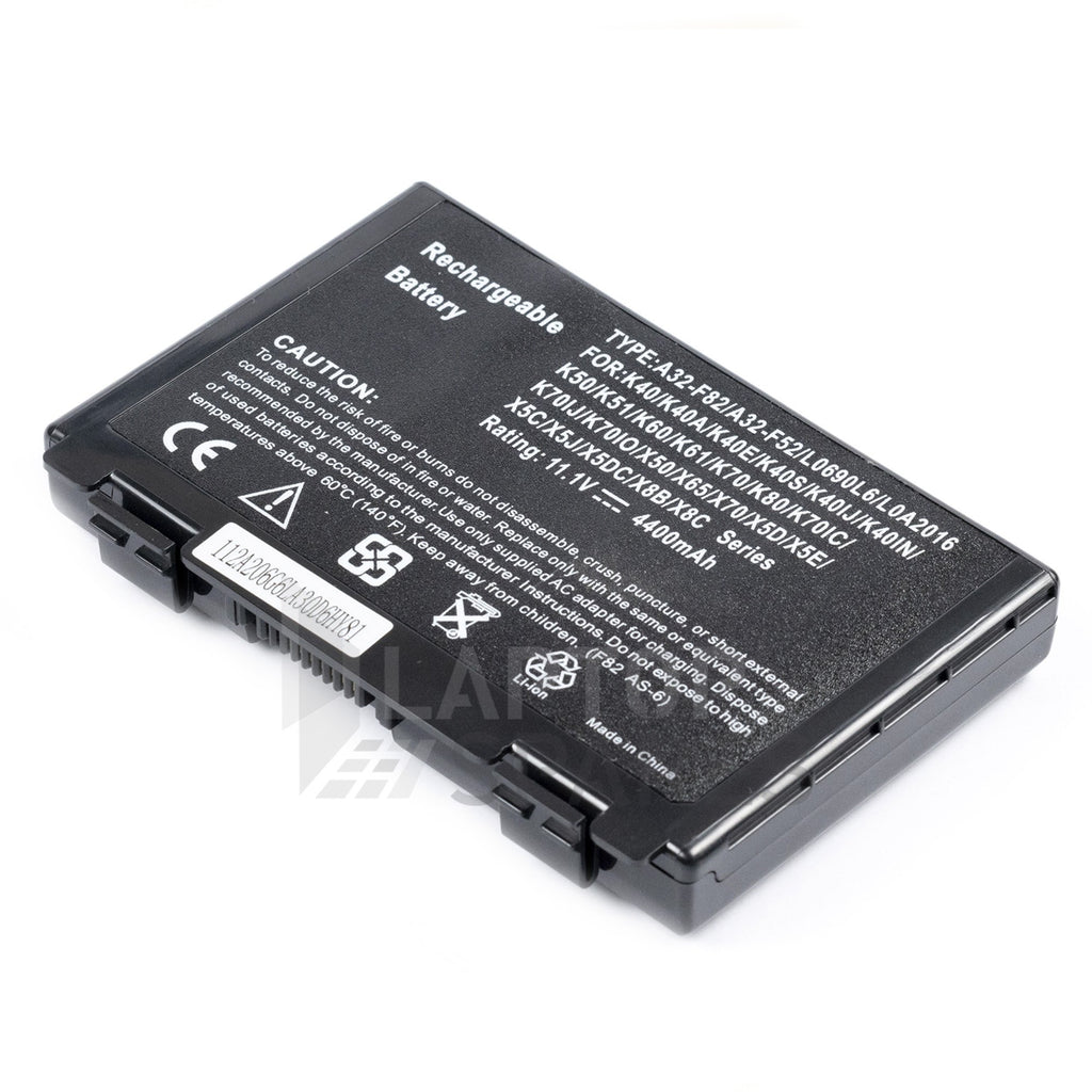 Asus K70IO P50 P81 SERIES P81IJ Notebook 4400mAh 6 Cell Battery