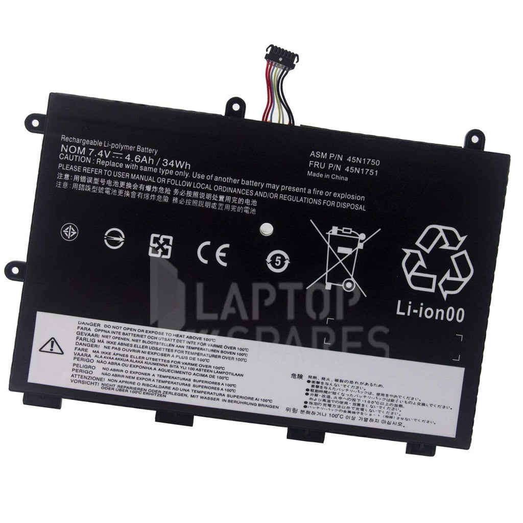 IBM Lenovo Lenovo ThinkPad Yoga 11E 45N1751 34Wh Internal Battery - Laptop Spares