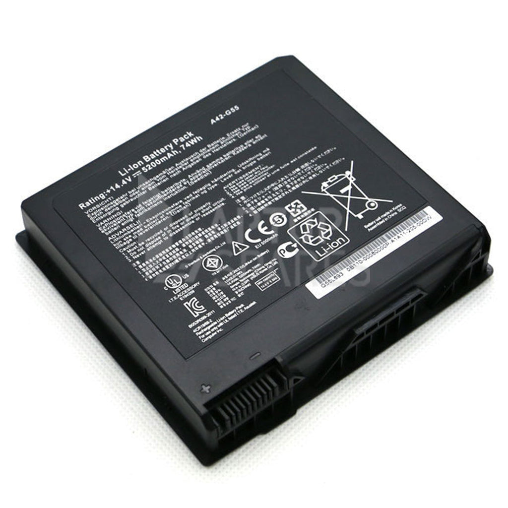 Asus ROG A42-G55 74Wh 8 Cell Battery - Laptop Spares