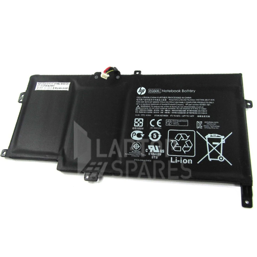 HP  Ultrabook 6-1116TX PC 3900mAh 4 Cell Battery - Laptop Spares