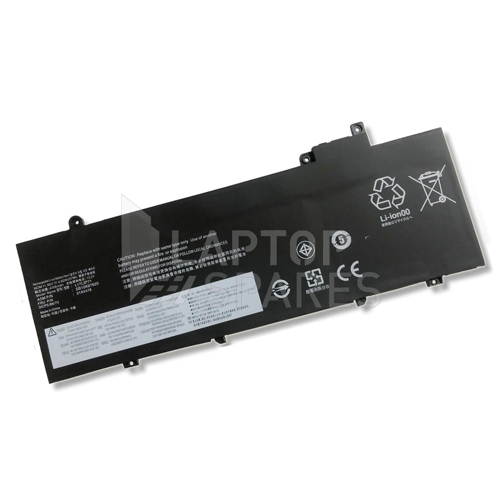 Lenovo ThinkPad T480s 57Wh 3 Cell Internal Battery - Laptop Spares