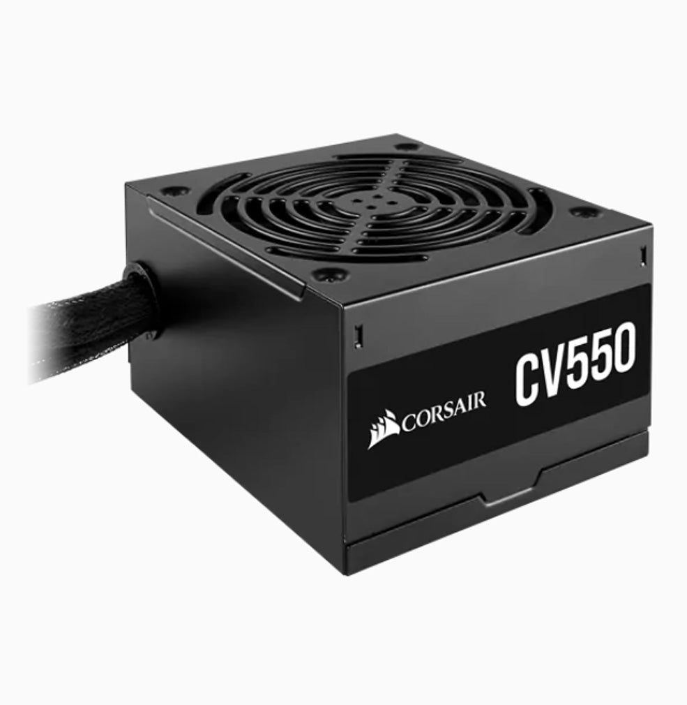 Corsair CV Series CV550 — 550 Watt 80 Plus Bronze Certified PSU - Laptop Spares