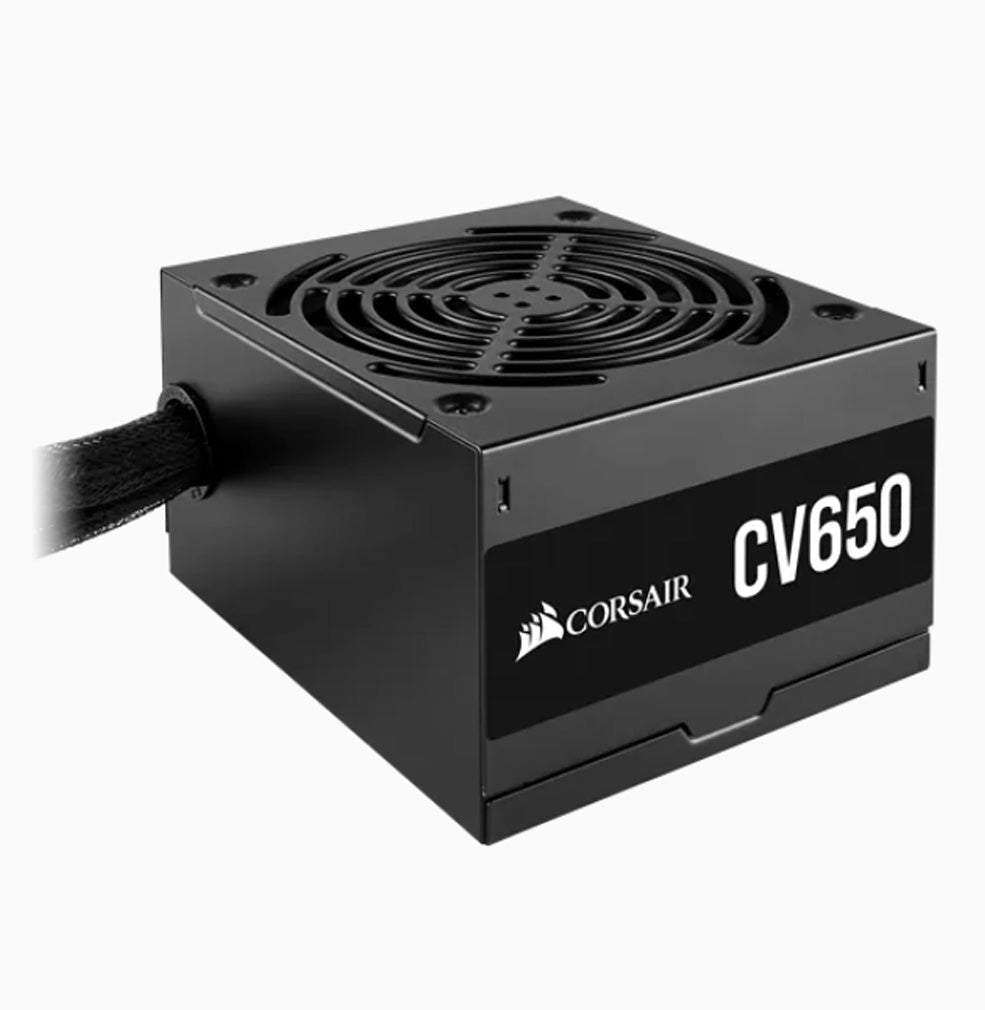 Corsair CV Series CV650 — 650 Watt 80 Plus Bronze Certified PSU - Laptop Spares