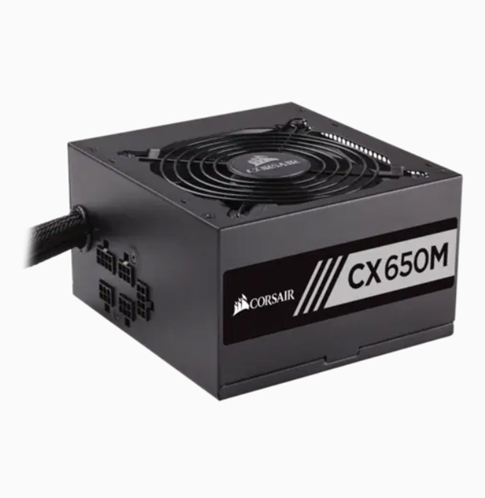 Corsair CX Series CX650M — 650 Watt 80 PLUS Bronze Certified Modular ATX PSU - Laptop Spares