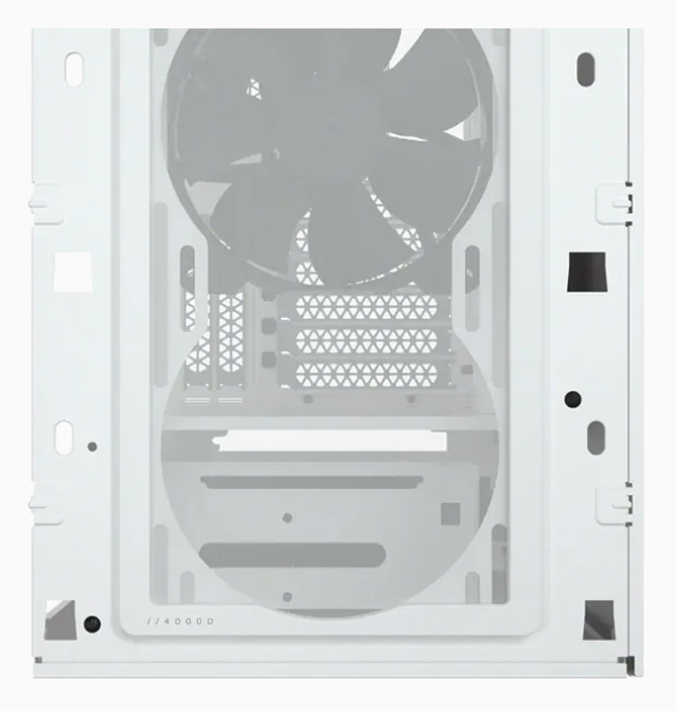 Corsair 4000D Airflow Tempered Glass Mid-Tower ATX PC Case - White