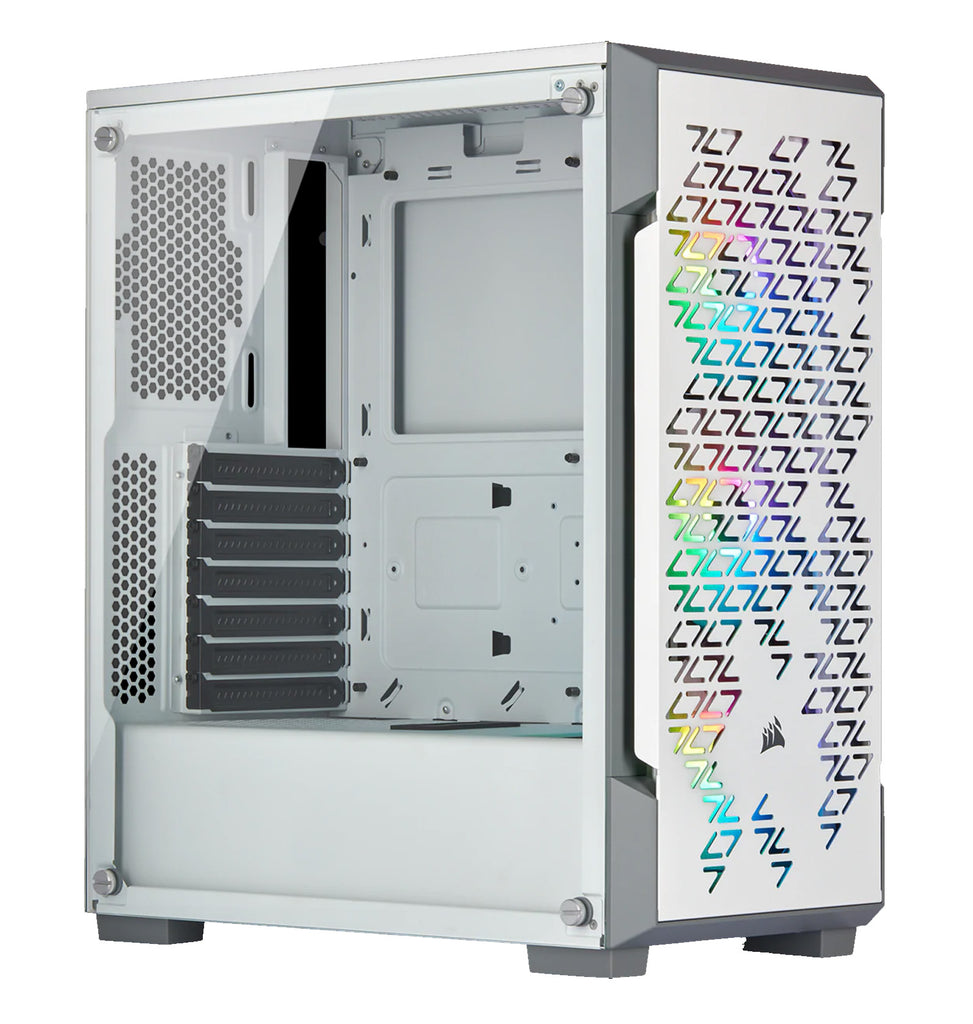 Corsair iCUE 220T RGB Airflow Tempered Glass ATX Mid-Tower Smart Case - Laptop Spares