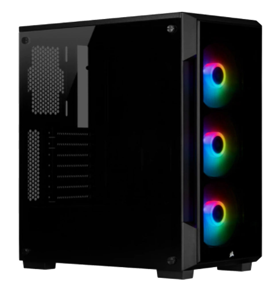 Corsair iCUE 220T RGB Airflow Tempered Glass ATX Mid-Tower Smart Case - Laptop Spares
