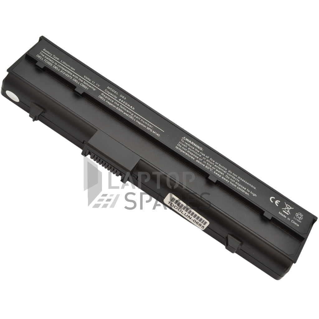 Dell XPS M140 312-0373 312-0450 4400mAh 6 Cell Battery - Laptop Spares
