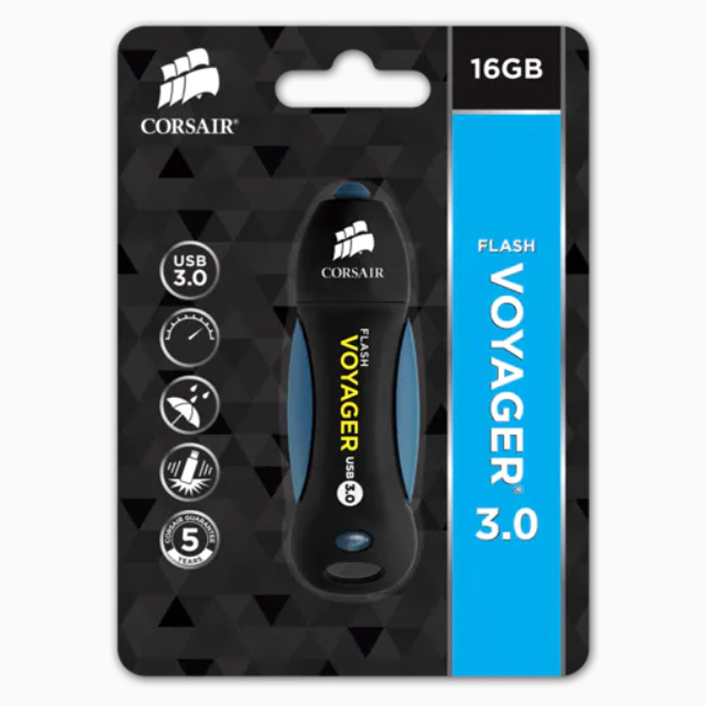 Corsair Flash Voyager 16GB USB Flash Drive 3.0 - Laptop Spares