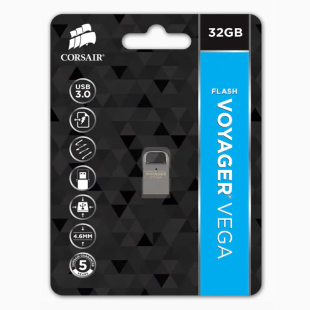 Corsair Flash Voyager Vega 32GB USB Flash Drive 3.0 - Laptop Spares