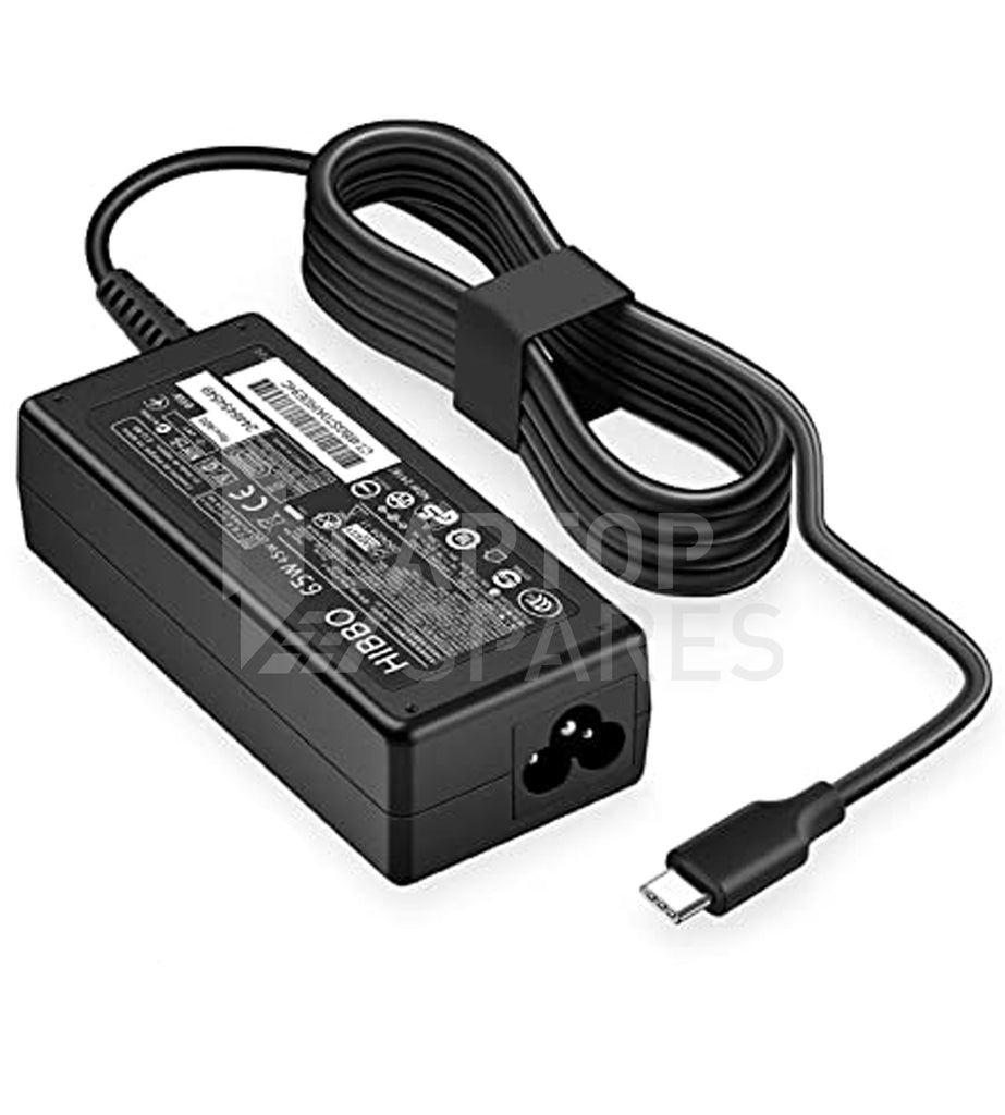 HP USB-C 65W Laptop AC Adapter Charger - Laptop Spares