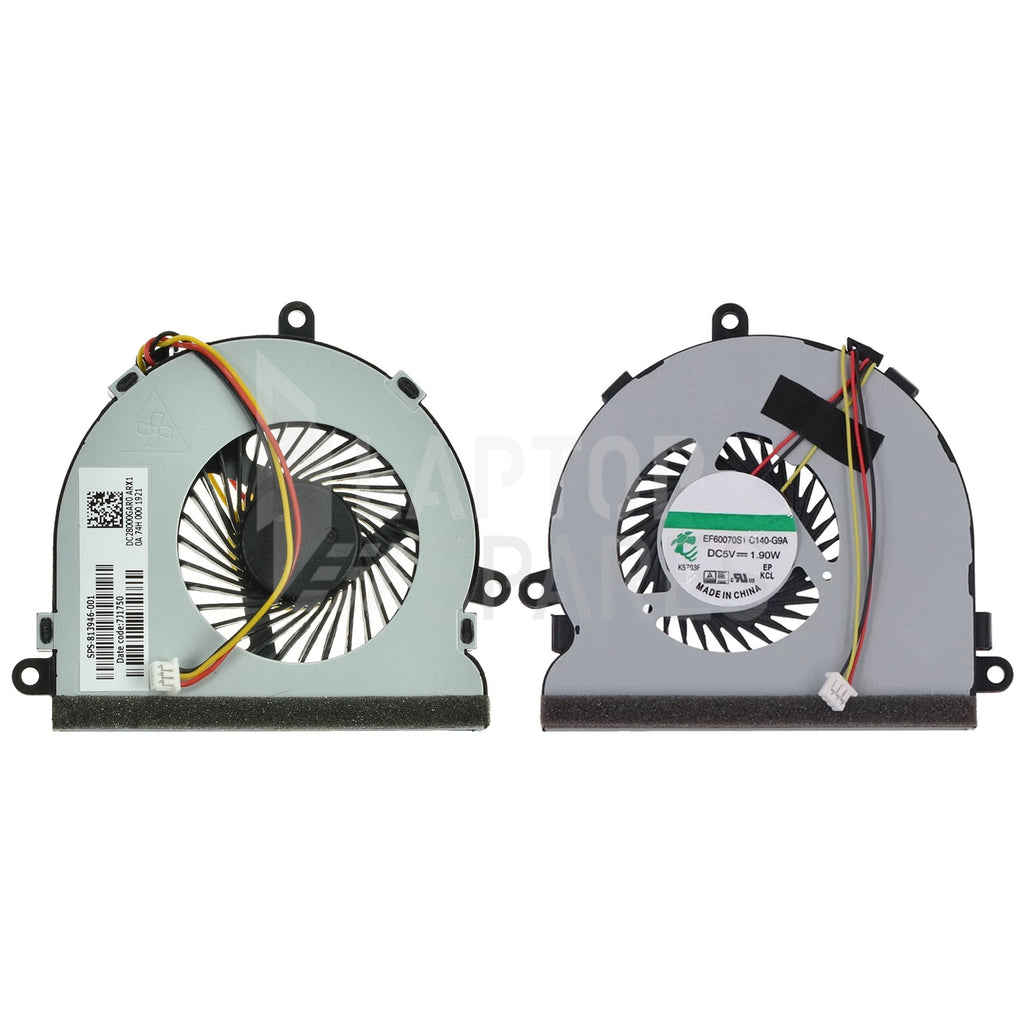 HP 15-r204ne Notebook PC 3 Pin Laptop CPU Cooling Fan - Laptop Spares
