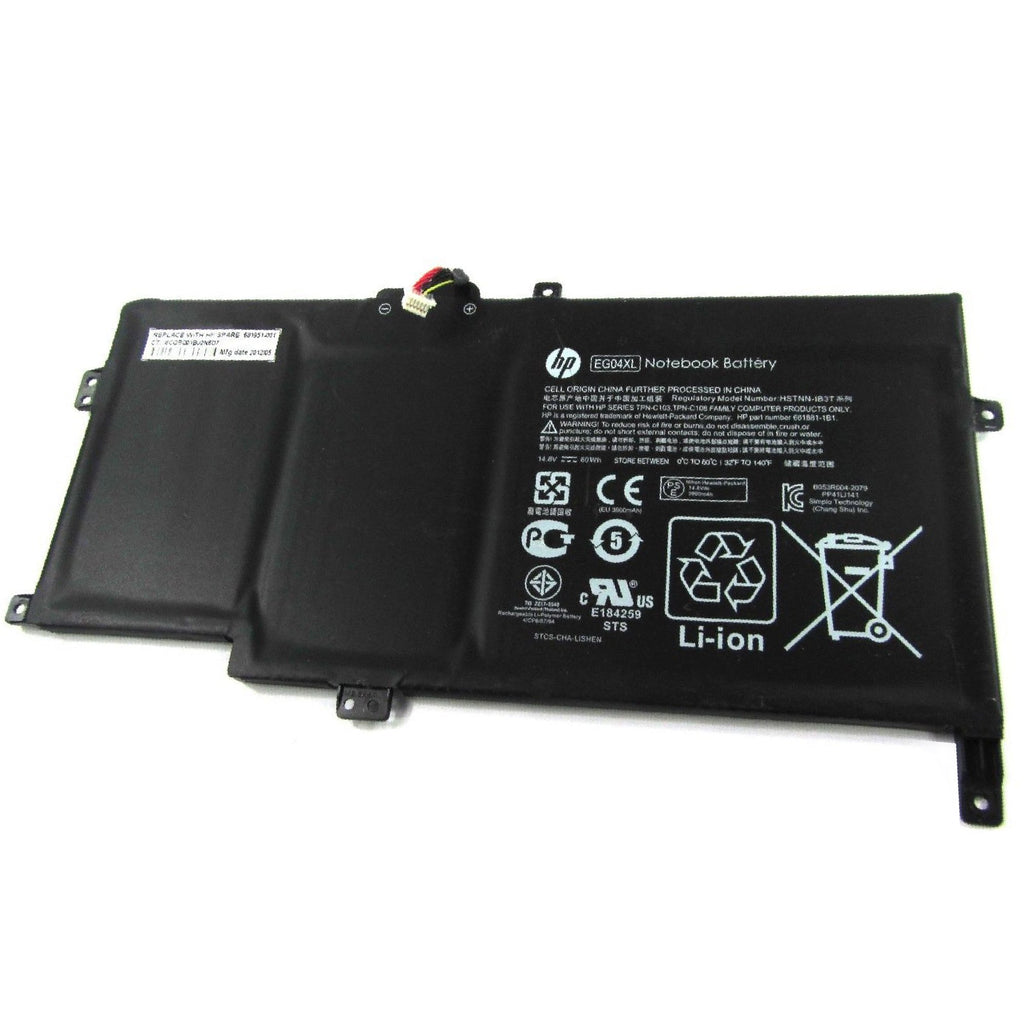 HP 6-1101TX SLEEKBOOK 6 3900mAh 4 Cell Battery - Laptop Spares