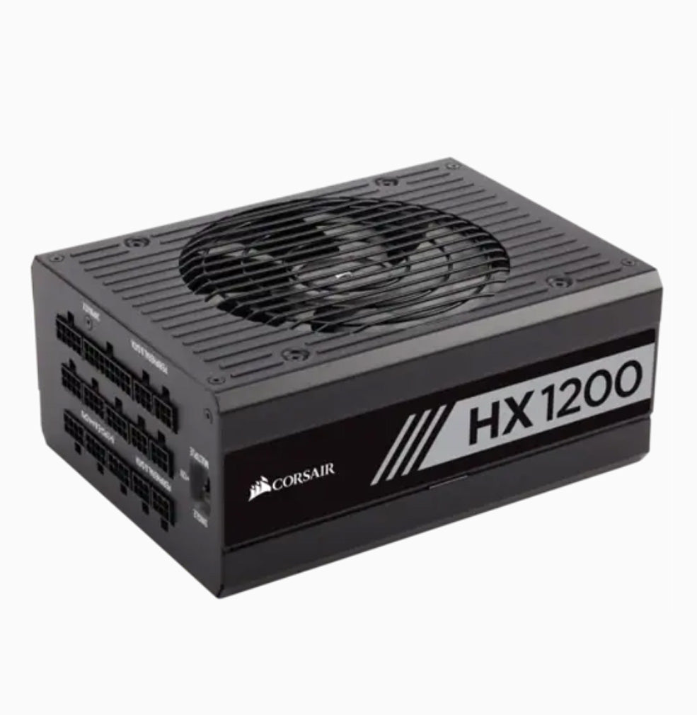 Corsair HX Series HX1200 — 1200 Watt 80 PLUS PLATINUM Certified Fully Modular PSU (UK) - Laptop Spares