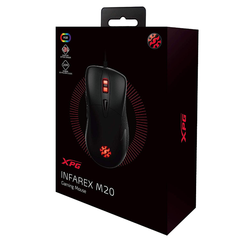 XPG INFAREX M20 RGB Gaming Mouse - Laptop Spares