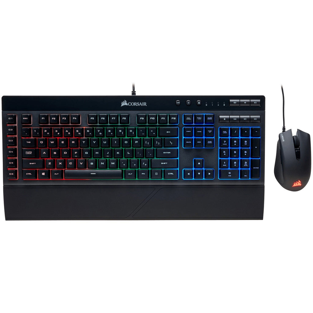 Corsair K55 + HARPOON RGB Keyboard and Mouse Combo - Laptop Spares
