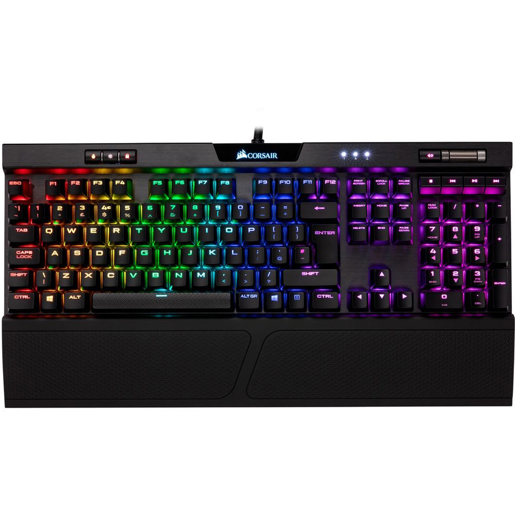 Corsair K70 RGB MK.2 Low Profile Mechanical Gaming Keyboard — CHERRY MX Low Profile Red - Laptop Spares