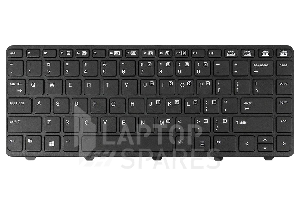 HP ProBook 640 645 Laptop Keyboard - Laptop Spares