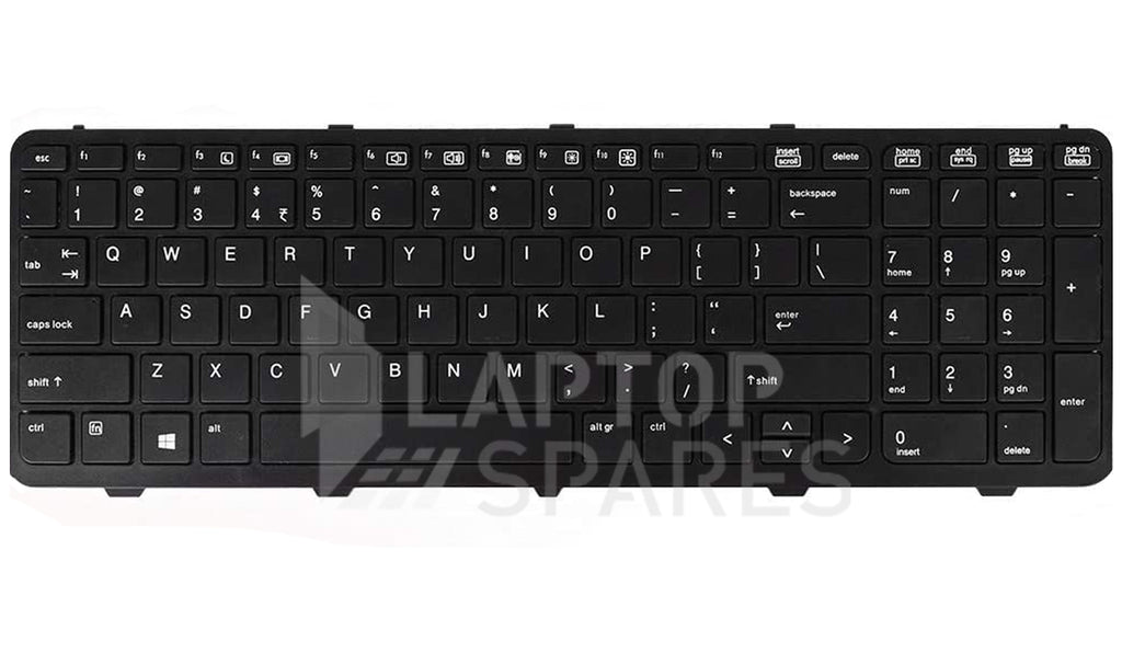 HP ProBook 650 G1 655 G1 with Frame Laptop Keyboard - Laptop Spares