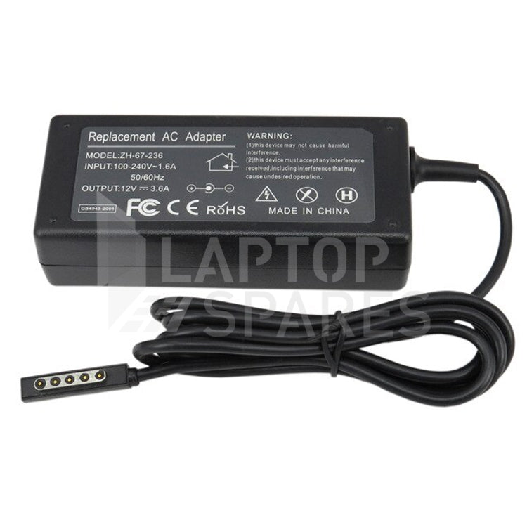 Microsoft Surface Pro 1 Replacement Laptop AC Adapter Charger - Laptop Spares