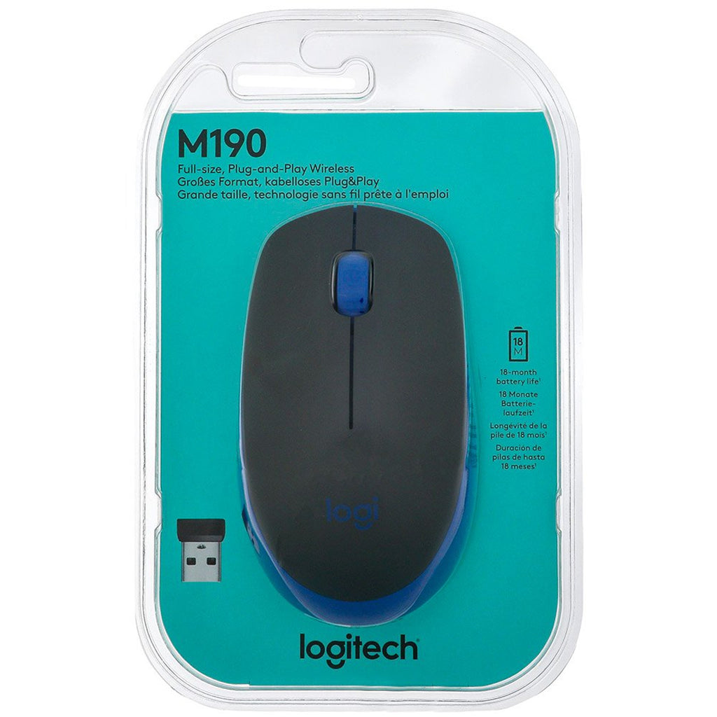 Logitech M190 Wireless USB Mouse - Laptop Spares