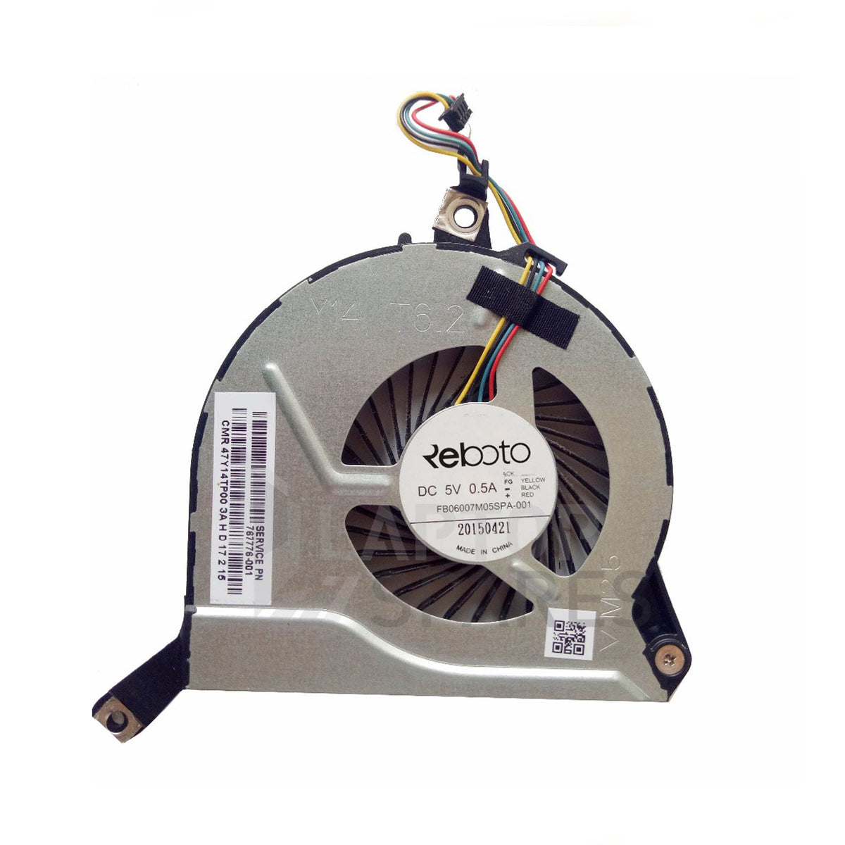 Replacement CPU Cooling Fan For HP ENVY 15-k Laptop (Part # 773384-001 / 773382-001)